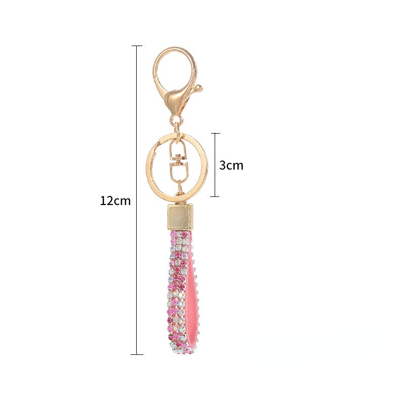 Wholesale Rhinestone Lanyard Diamond Metal Keychains